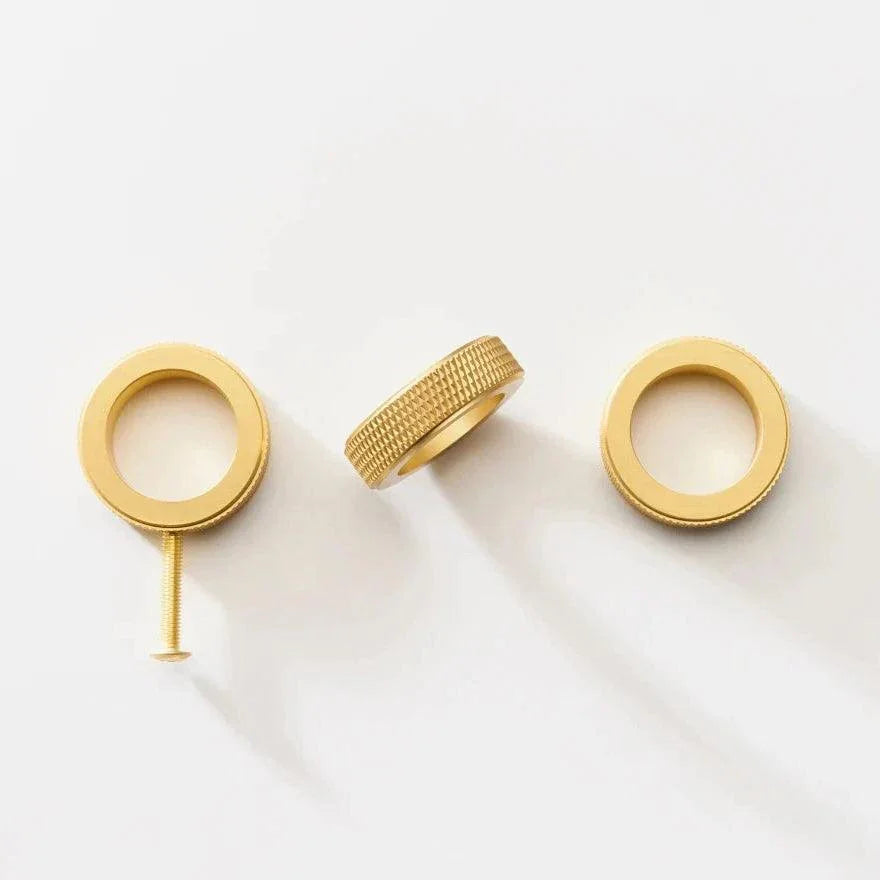 Julisse Knurled Ring Cabinet Knobs-Welvere