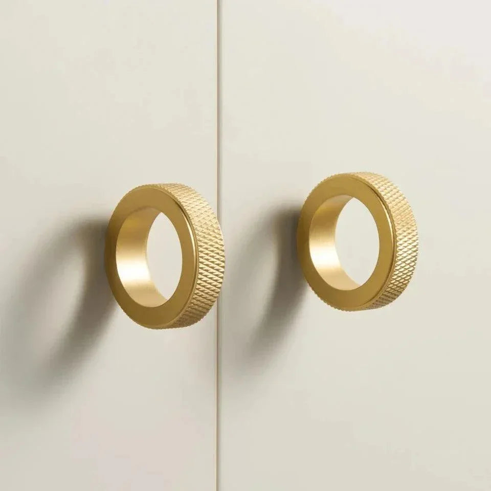 Julisse Knurled Ring Cabinet Knobs-Welvere