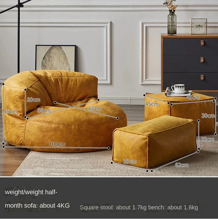 Julo Beanbag Sofa Cover-Welvere