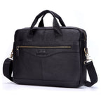 Karsten Genuine Leather Laptop Business Travel Bag