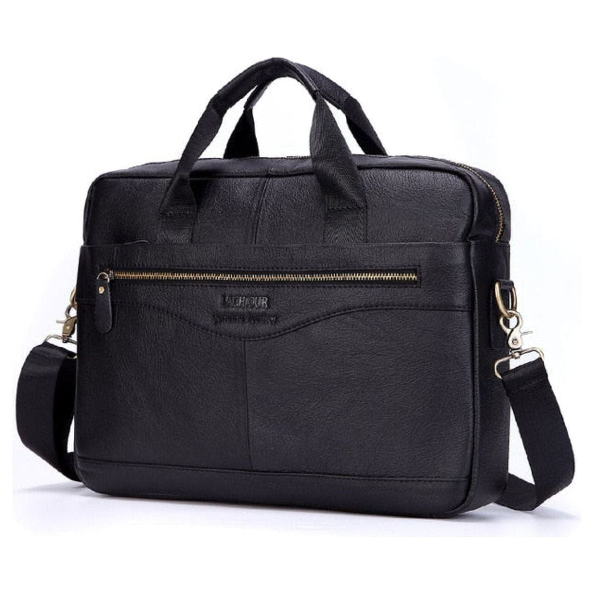 Karsten Genuine Leather Laptop Business Travel Bag