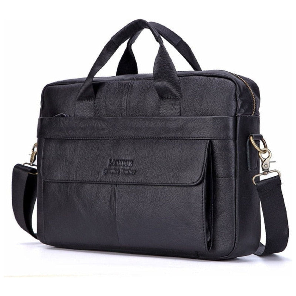 Karsten Genuine Leather Laptop Business Travel Bag