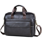 Karsten Genuine Leather Laptop Business Travel Bag