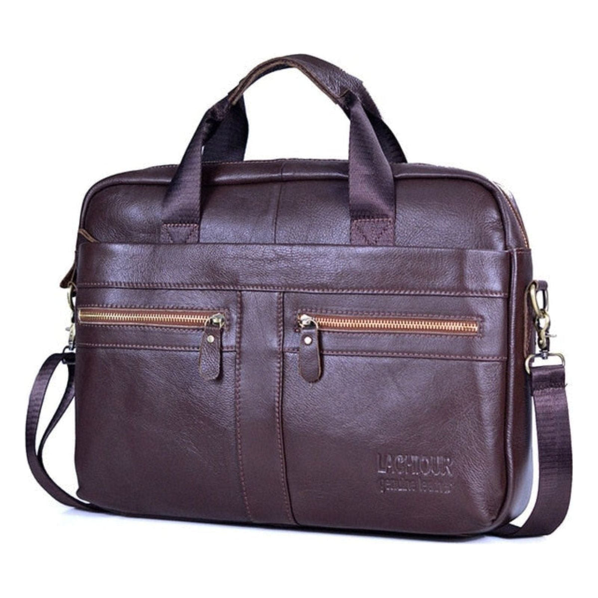 Karsten Genuine Leather Laptop Business Travel Bag