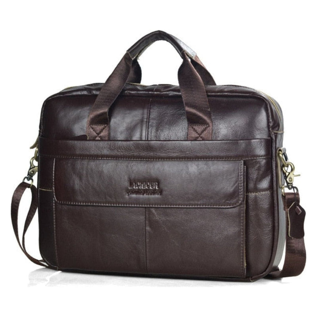 Karsten Genuine Leather Laptop Business Travel Bag
