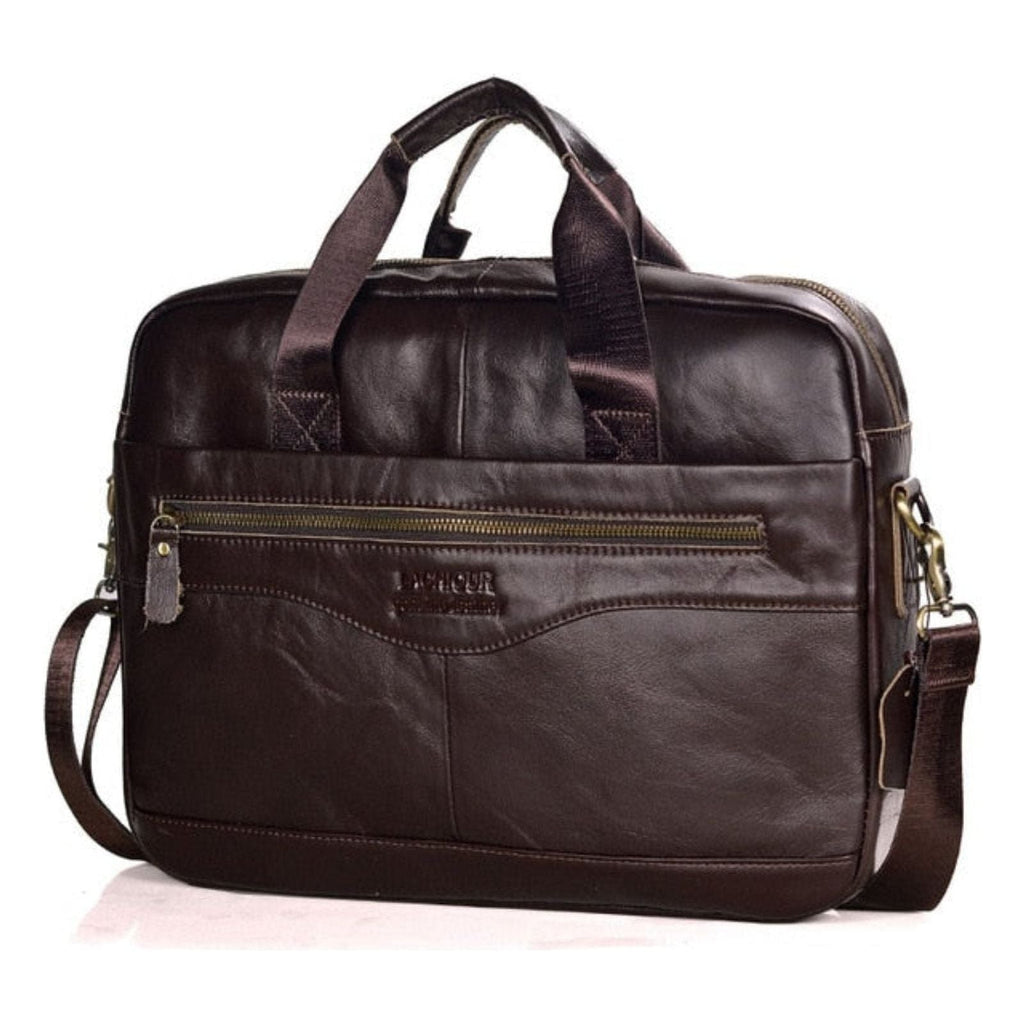 Karsten Genuine Leather Laptop Business Travel Bag