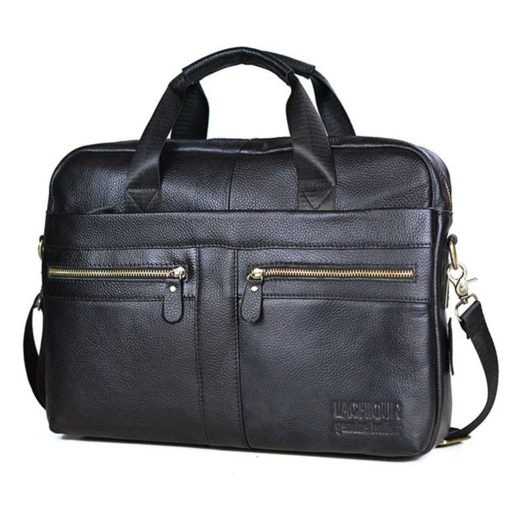 Karsten Genuine Leather Laptop Business Travel Bag