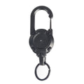 Anti-theft Metal Elastic Keychain - Zinc Alloy, Stretches up to 60 cm