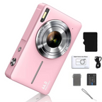 Kids’ Digital Camera, 44MP, 16X Optical Zoom, 1080P HD