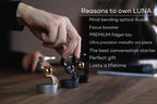 Kinetic Metal Desk Toy, 10cm x 10cm x 15cm