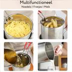 Stainless Steel Fryer for Healthy Cooking - 1200 ml Capacity, view 4