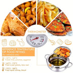 Premium Fryer with Temperature Control - 2.2L Capacity, view 2