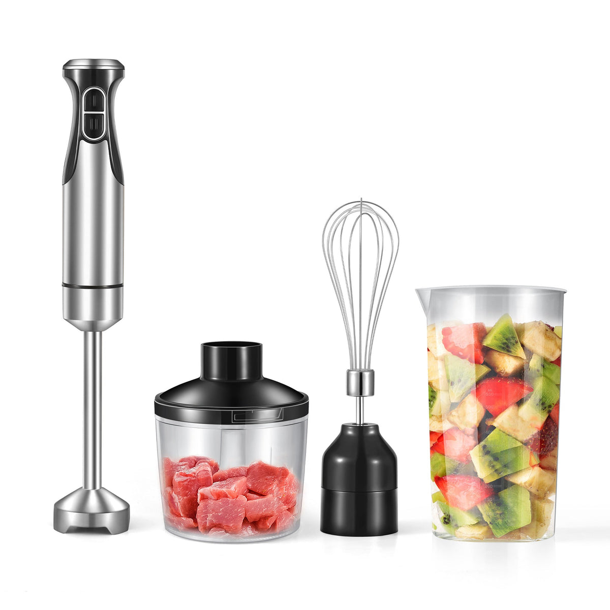 Multi-Function Handheld Immersion Blender - 700W Power, view 4