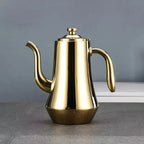 Food-Grade Stainless Steel Tea Kettle with Strainer - 1.5L, Long Spout, view 7