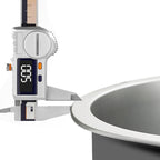 Contemporary Round Stainless Steel Kitchen Sink - Undermount, 11", view 15