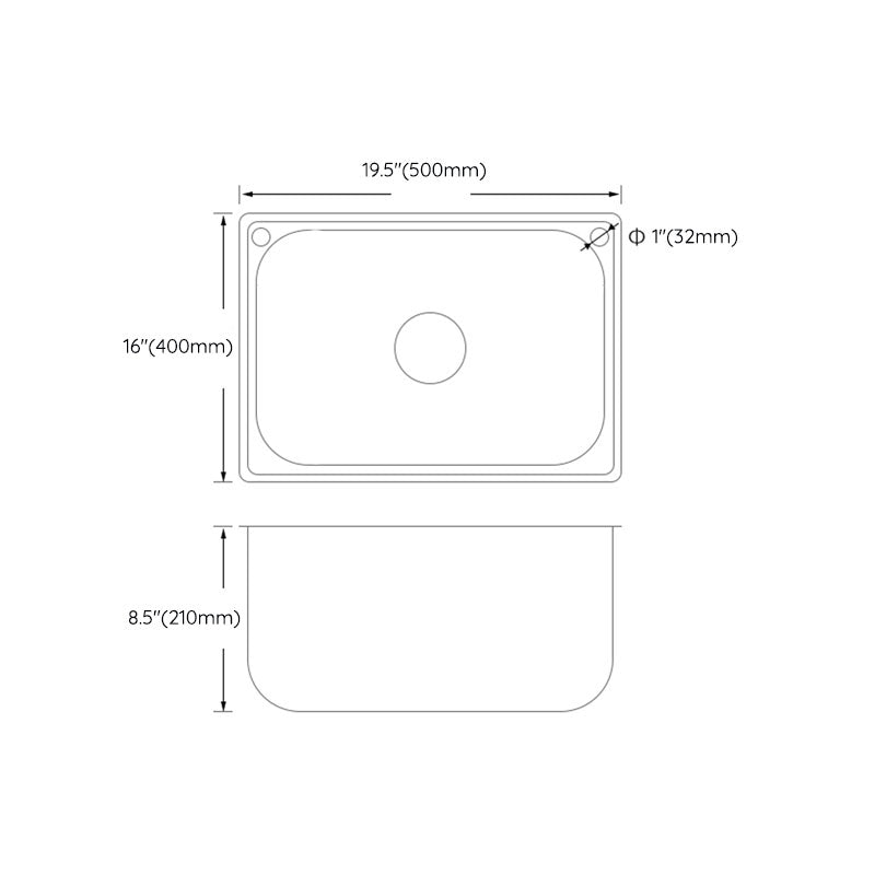 Modern Stainless Steel Workstation Kitchen Sink - Undermount, view 5