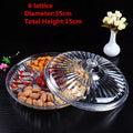 Acrylic Dry Fruit Storage Box with Lid - 12.6 Inch, Clear for Kitchen, view 4