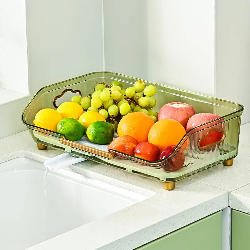 Detachable Sink Dish Drainer Countertop Organizer with Utensil Holder - PP, view 2