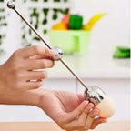 Stainless Steel Egg Opener - Silver, For Raw and Cooked Eggs, view 7