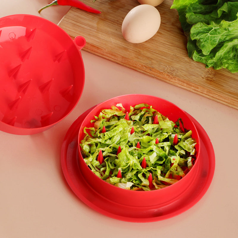 Portable Kitchen Chopper - Plastic, Compact 8cm, view 2