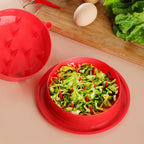 Portable Kitchen Chopper - Plastic, Compact 8cm, view 2