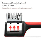Professional 4-Stage Knife Sharpener for Kitchen - Plastic, 175 g, view 6