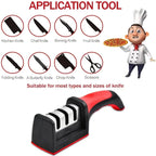 Professional 4-Stage Knife Sharpener for Kitchen - Plastic, 175 g, view 8