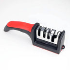 4 Stage Professional Kitchen Knife Sharpener Tool - Steel Construction, view 2