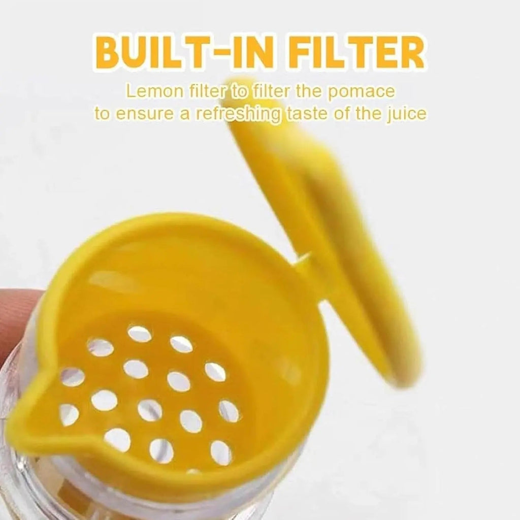 2-Piece Lemon Squeezer Set with Screw Attachment - Bpa-Free Plastic, 8 cm, view 3