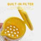 2-Piece Lemon Squeezer Set with Screw Attachment - Bpa-Free Plastic, 8 cm, view 3