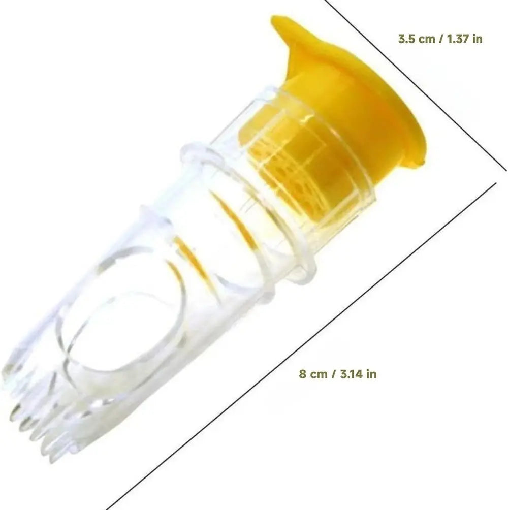 2-Piece Lemon Squeezer Set with Screw Attachment - Bpa-Free Plastic, 8 cm, view 7