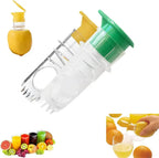 2-Piece Lemon Squeezer Set with Screw Attachment - Bpa-Free Plastic, 8 cm, view 8