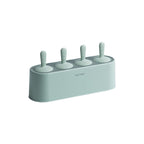 Silicone Ice Cream Mold Set for Kitchen - 3.5in, Pink Green Blue, view 7