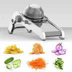 Mandoline Vegetable Slicer 18-in-1 - Adjustable Stainless Steel Blades, view 8