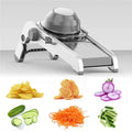 Mandoline Vegetable Slicer 18-in-1 - Adjustable Stainless Steel Blades