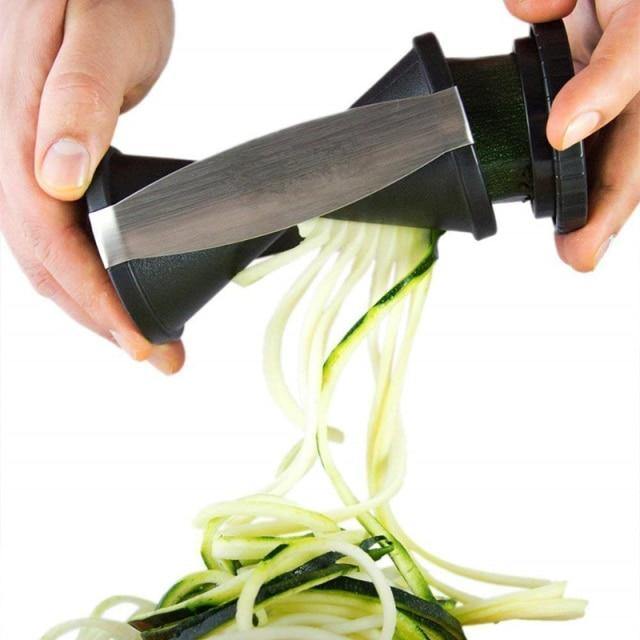 Vegetable Spiralizer Kitchen Tool - Stainless Steel, 14 x 7.5 cm, view 2