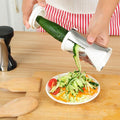 Vegetable Spiralizer Kitchen Tool - Stainless Steel, 14 x 7.5 cm