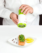 Stainless Steel Cheese Grater and Slicer - 2 Interchangeable Blades, view 5
