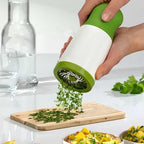 Stainless Steel Cheese Grater and Slicer - 2 Interchangeable Blades, view 6