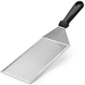Stainless Steel Long Grill Spatula for Outdoor Cooking - Cutting Edges