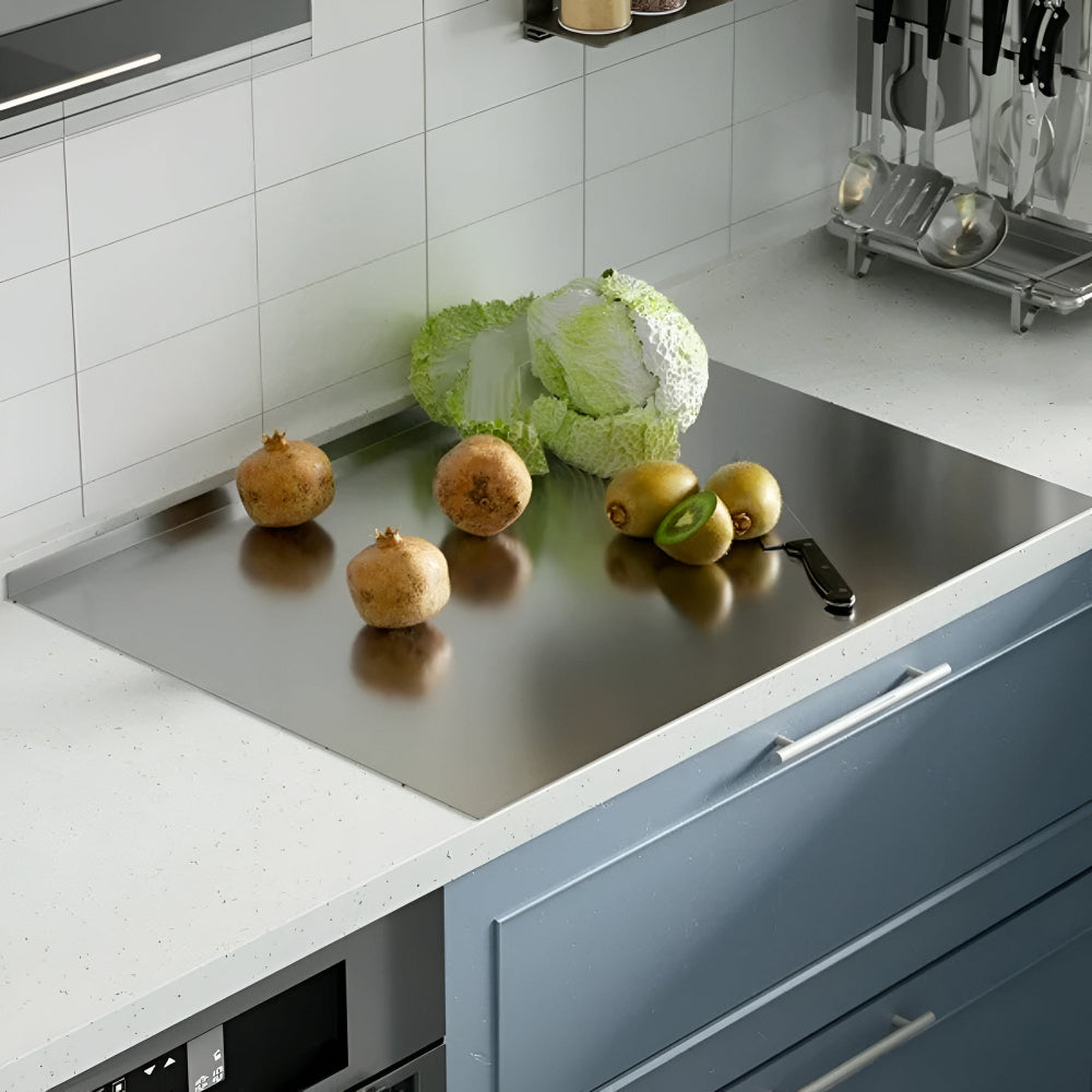 Stainless Steel Chopping Board for Kitchen - 304 Steel, Dishwasher Safe, view 10