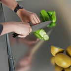 Stainless Steel Chopping Board for Kitchen - 304 Steel, Dishwasher Safe, view 2