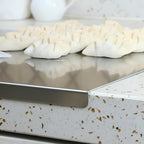 Stainless Steel Chopping Board for Kitchen - 304 Steel, Dishwasher Safe, view 9