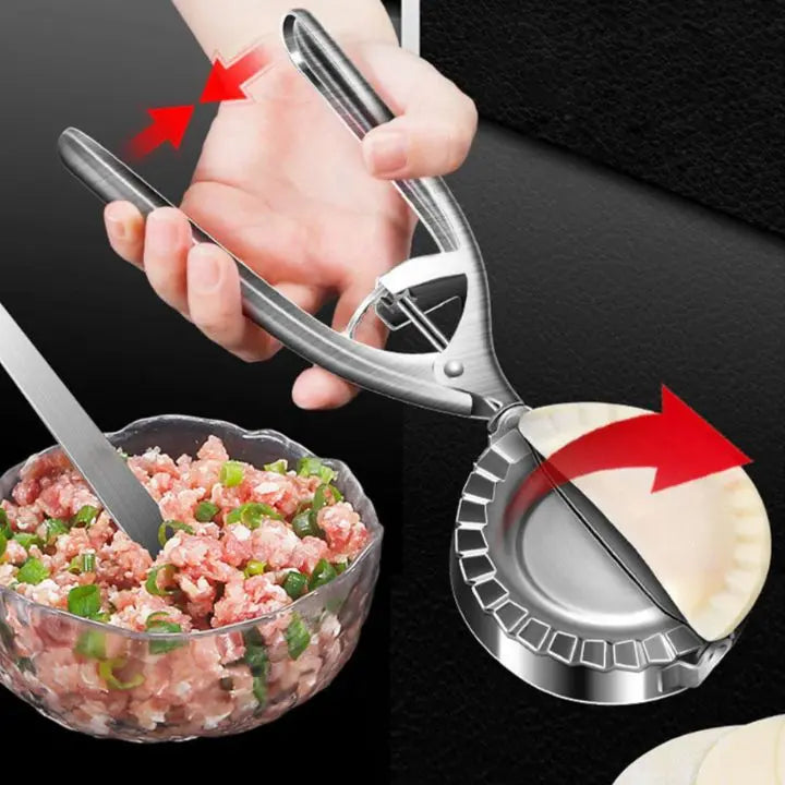 Stainless Steel Dumpling Mold - 26 cm, Food-Safe, Dishwasher Safe, view 2