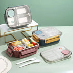 Insulated Stainless Steel Lunch Box Food Container - 500 ml to 1 Litre Capacity, view 3
