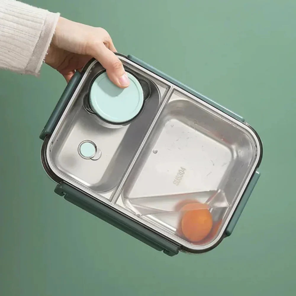 Insulated Stainless Steel Lunch Box Food Container - 500 ml to 1 Litre Capacity, view 7