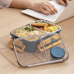 Insulated Stainless Steel Lunch Box Food Container - 500 ml to 1 Litre Capacity, view 8
