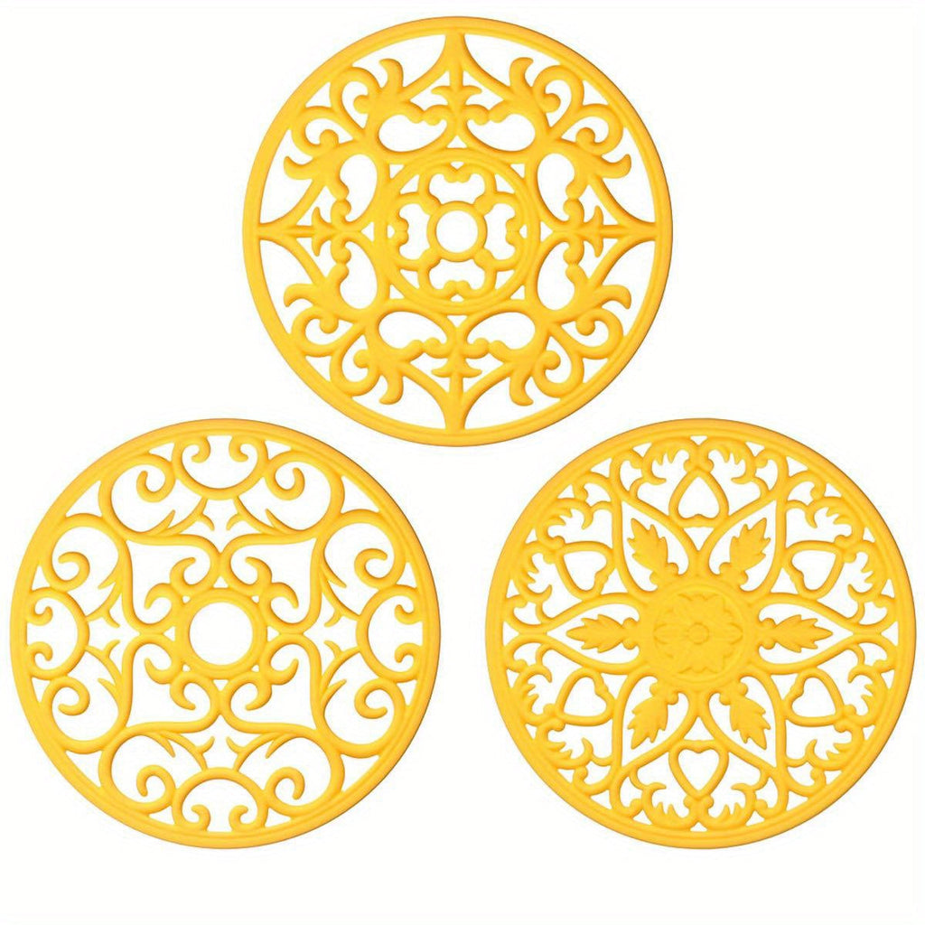 Silicone Heat Resistant Trivets for Kitchen - 19 cm, up to 230°C, view 12