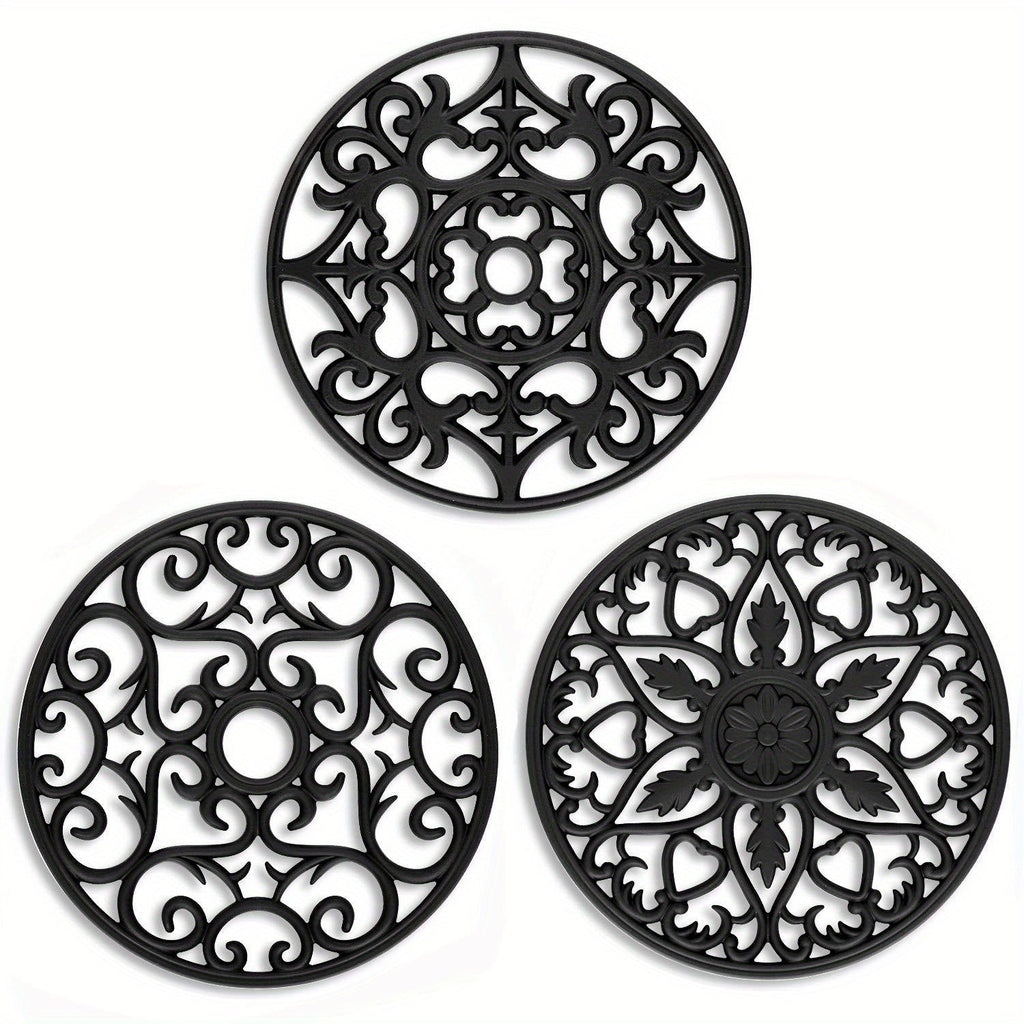 Silicone Heat Resistant Trivets for Kitchen - 19 cm, up to 230°C, view 15