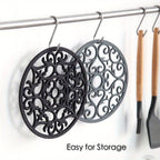 Silicone Heat Resistant Trivets for Kitchen - 19 cm, up to 230°C, view 2